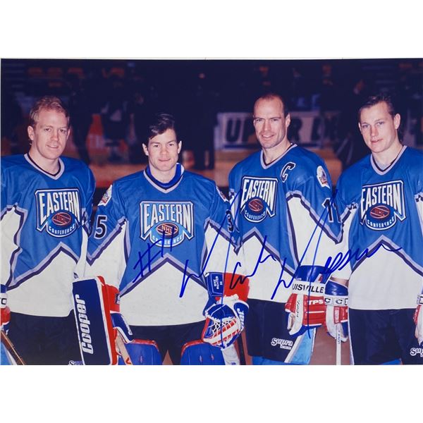 Autograph Signed Mark Messier Photo