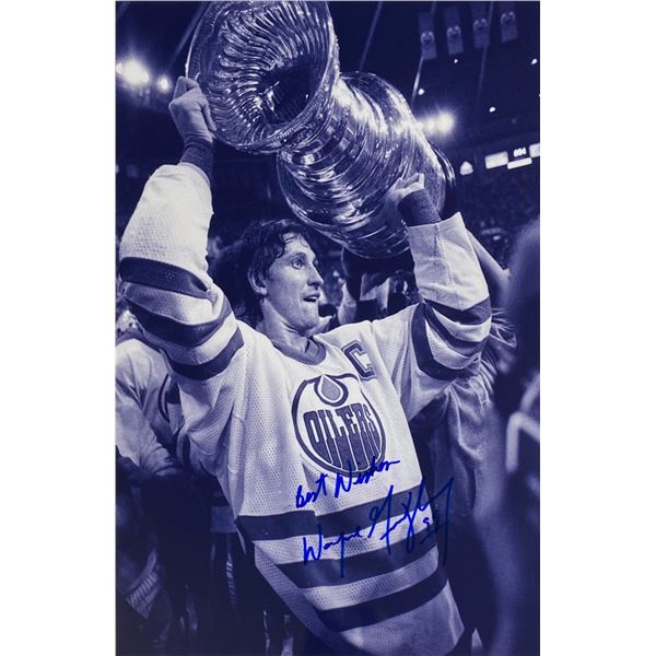 Autograph Signed Wayne Gretzky Photo