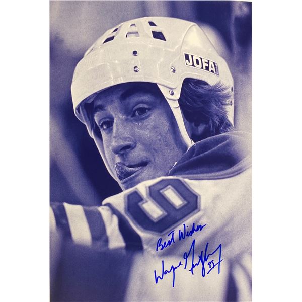 Autograph Signed Wayne Gretzky Photo