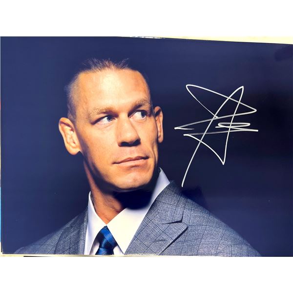 Autograph Signed John Cena Photo