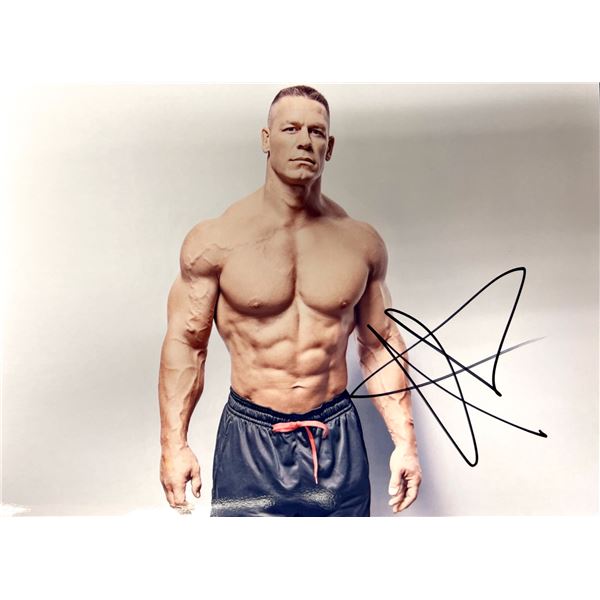 Autograph Signed John Cena Photo