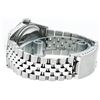 Image 8 : Rolex Mens Stainless Steel Slate Black Diamond & Emerald Datejust Wristwatch
