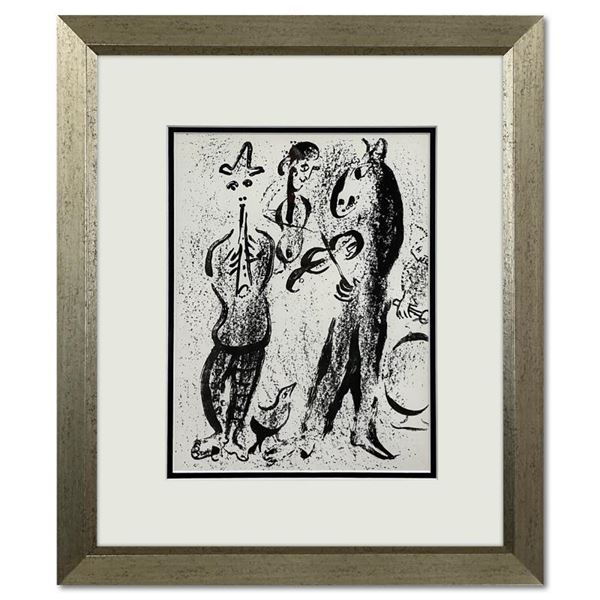 Les Saltimbanques by Chagall (1887-1985)