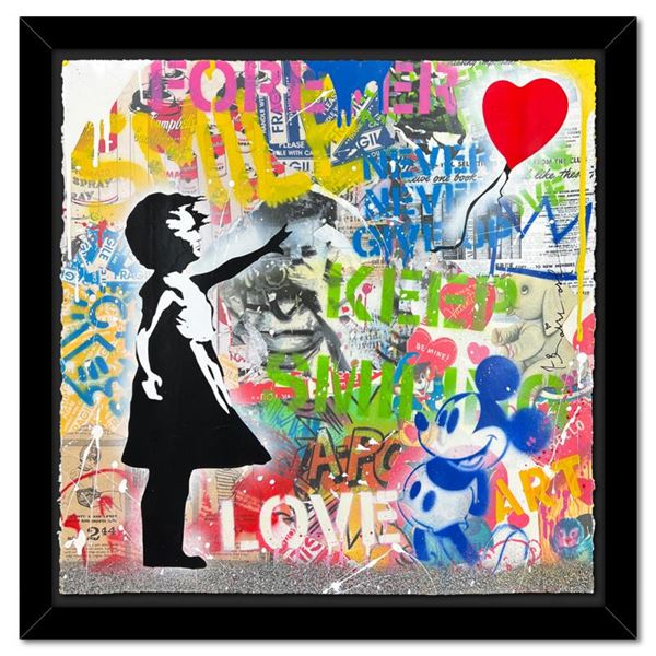 Balloon Girl by Mr Brainwash Original