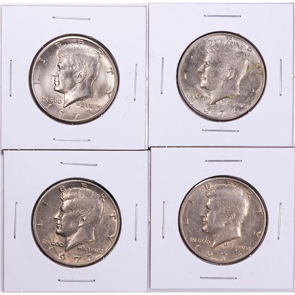 1971-1974 Kennedy Half Dollar Coin Collector's Set