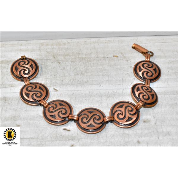 COPPER ART NECKLACE