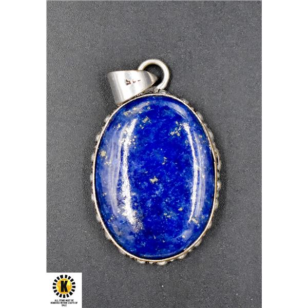 #360-NATURAL LAPIS LAZULI PENDANT