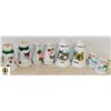 Image 1 : 5 CERAMIC SALT PEPPER SHAKERS