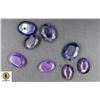 Image 1 : #23-NATURAL  AMETHYST, SAPPHIRE 71.70CT