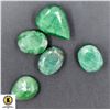 Image 1 : #282-NATURAL GREEN EMERALD GEMSTONE 71.80CT