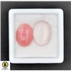 Image 1 : #215-NATURAL PINK OPAL 9.17CT, ROSE QUARTZ 13.95CT