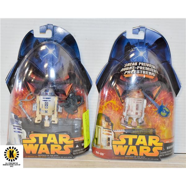 STAR WARS HASBRO R2D2 X 2