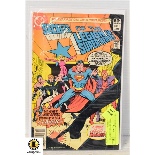 #1 SECRETS OF THE LEGION OF SUPER-HEROES