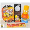 Image 1 : THE SIMPSONS LOT OF 4 ITEMS