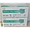 Image 1 : 2 BOXES OF 3 LAYER MEDICAL MASK