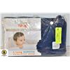 Image 1 : BABY CRIB WRAP - BLUE