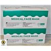 Image 1 : 2 BOXES OF 3 LAYER MEDICAL MASK