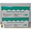 Image 1 : 2 BOXES OF 3 LAYER MEDICAL MASK