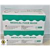 Image 1 : 2 BOXES OF 3 LAYER MEDICAL MASK