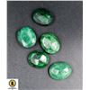 Image 1 : #281-NATURAL GREEN EMERALD GEMSTONE 50.30CT