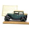 Image 1 : 14)  GREEN DIE CAST 1929 CHEVY LANDAU SEDAN,