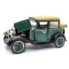 Image 2 : 14)  GREEN DIE CAST 1929 CHEVY LANDAU SEDAN,