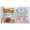 Image 1 : LOT OF 6 LICENSE PLATES, INCLUDING 1 FROM 1929