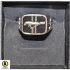 Image 1 : .925 STERLING SILVER "FORD MUSTANG" MENS RING SI