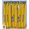 Image 1 : FLAT OF NEW IRWIN DRILL BITS, 3/8" SPADE, 7/8" S