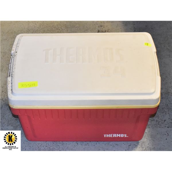 THERMOS - PLASTIC COOLER 34 QUART