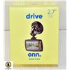Image 1 : ONN DRIVE 2.7 IN HD DASH CAMERA SET