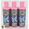 Image 1 : 3 BOTTLES 250 mL  SEMI PERMANENT COLOR SHAMPOO BLU