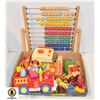 Image 1 : VINTAGE FISHER PRICE, ABACUS ON STAND, DIECAST