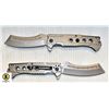 Image 1 : 2 NEW BROWNING FOLDING LOCK BLADE KNIVES