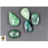 Image 1 : #284-NATURAL GREEN EMERALD GEMSTONE 64.80CT