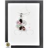 Image 1 : #204-NATURAL FANCY COLOUR TOURMALINE4 X6  PENDANT