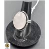 Image 1 : #103-NATURAL PINK ROSE QUARTZ RING SIZE 6.75
