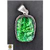 Image 1 : #117-AUSTRALIAN TRIPLE OPAL GEMSTONE PENDANT