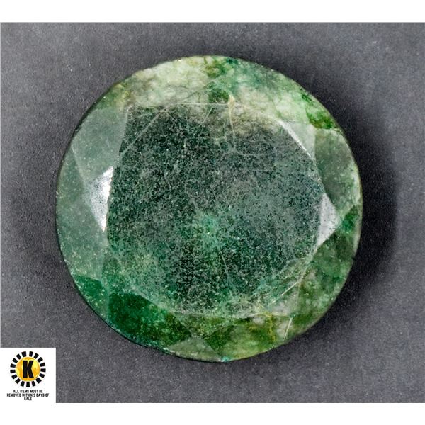 #17-GENUINE GREEN EMERALD GEMSTONE 206.45CT