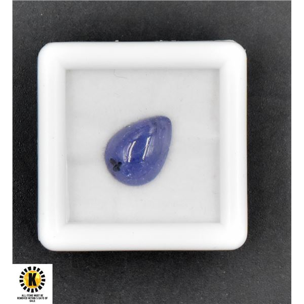 #37-NATURAL UNTREATED TANZANITE GEMSTONE 3.60CT