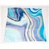 Image 1 : NEW BLUE MARBLE LOOK PILLOW CASE