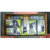 BOX OF ASSORTED SIZE MAKTIG TOUGH NITRILE GLOVES