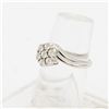 Image 2 : STERLING SILVER RING WITH 7 MINI STONES IN CASE