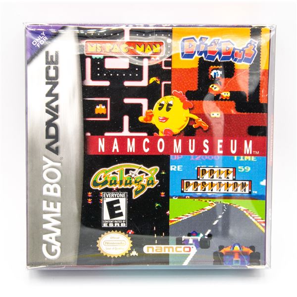 NEW NAMCO MUSEUM GAMEBOY ADVANCE GAME