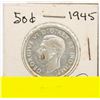 Image 2 : 1945 CANADIAN SILVER HALF DOLLAR