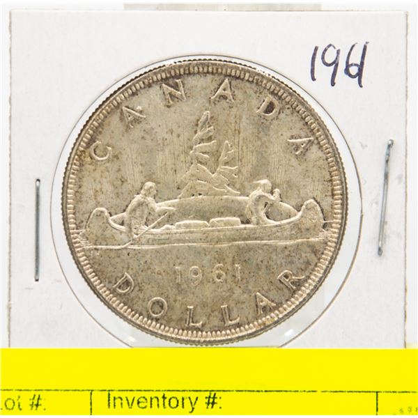 1961 CANADIAN SILVER DOLLAR