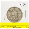 Image 1 : 1956 CANADIAN SILVER HALF DOLLAR