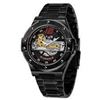 Image 1 : NEW MENS FORSINING STAINLESS STEEL WATCH