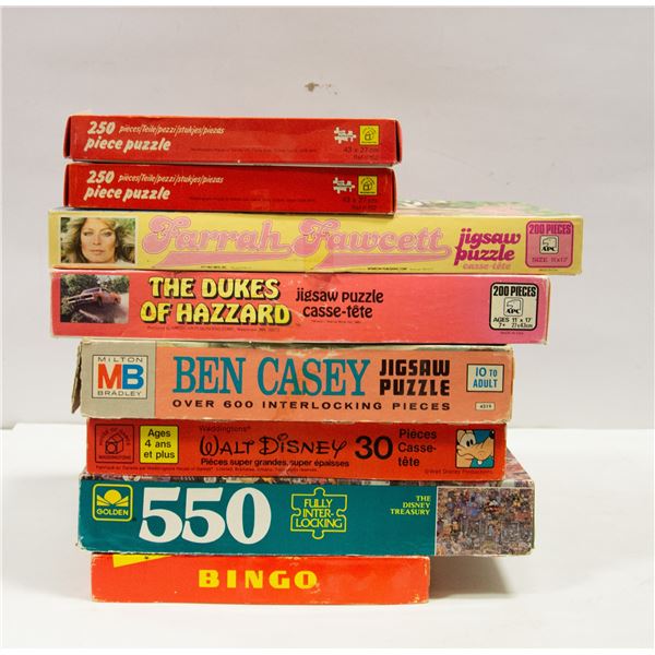 LOT OF PUZZLES