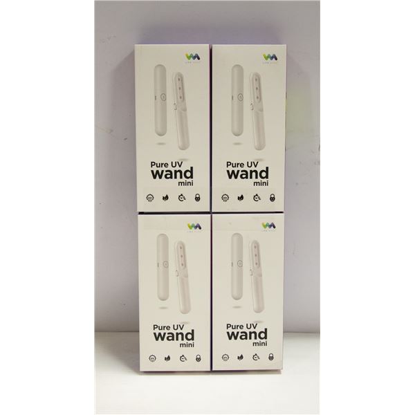 BUNDLE OF 4  LIFE MADEUV MINI HAND WAND SANITIZER